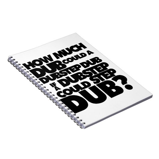 Hoeveel Dubstep? Notitieboek (Rechterzijde)