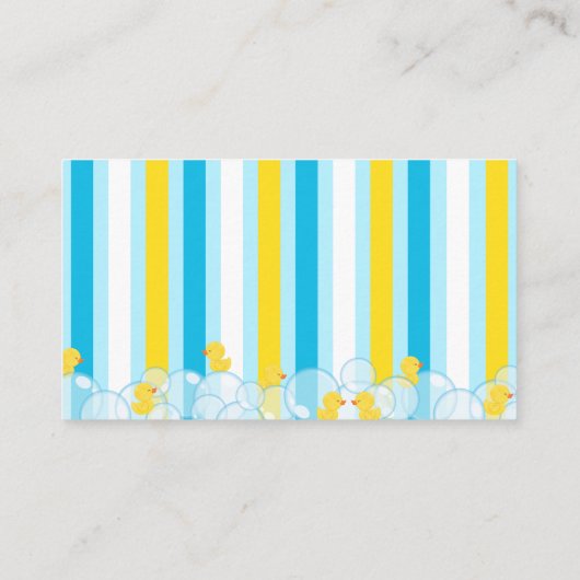 Hoeveel Duckies Party Game Guess Kaarten (Achterkant)