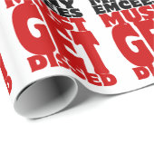 Hoeveel Emcee's moeten er gekust worden Cadeaupapier (Rol Hoek)