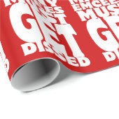 Hoeveel Emcee's moeten er gekust worden Cadeaupapier (Rol Hoek)