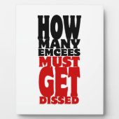 Hoeveel Emcee's moeten er gekust worden Fotoplaat (Voorkant)