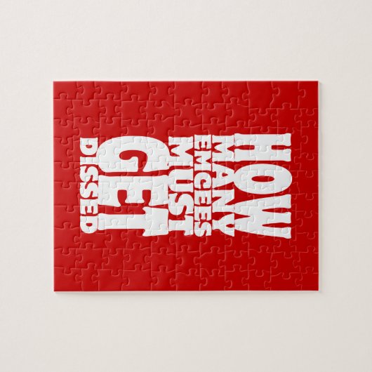 Hoeveel Emcee's moeten er gekust worden Legpuzzel (Horizontaal)