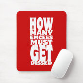 Hoeveel Emcee's moeten er gekust worden Muismat (Met muis)