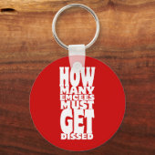 Hoeveel Emcee's moeten er gekust worden Sleutelhanger (Voorkant)