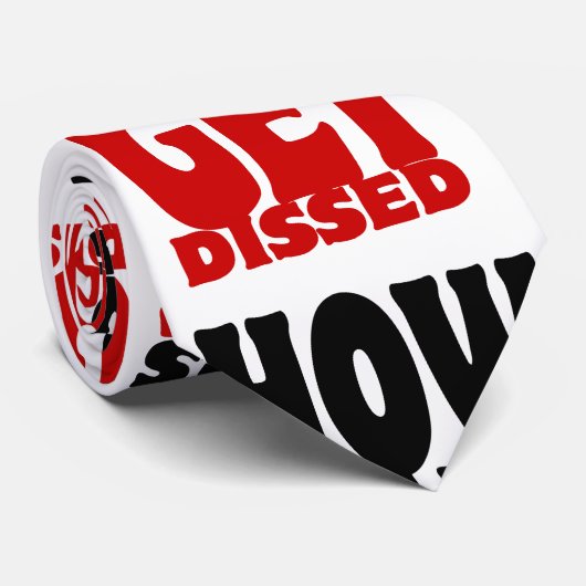 Hoeveel Emcee's moeten er gekust worden Stropdas (Opgerold)