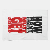 Hoeveel Emcee's moeten er gekust worden Theedoek (Horizontaal)