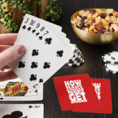 Hoeveel emcee's moeten er worden gekust pokerkaarten (Insitu)