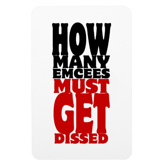 Hoeveel Emcees Moeten Gediskwalificeerd Worden Magneet (Verticaal)