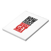 Hoeveel Emcees Moeten Gedissd Worden Notitieblok (Linkerzijde)