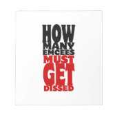 Hoeveel Emcees Moeten Gedissd Worden Notitieblok (Voorkant)