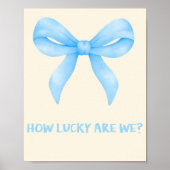 Hoeveel Geluk We Hebben Trendy Quote Muurkunst Pos Poster (Voorkant)