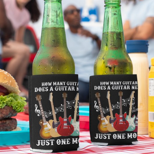 Hoeveel gitaren geven gitaarspeler blikjeskoeler