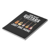 Hoeveel gitaren heeft een gitaarspeler nodig Allee Notitieblok (Linkerzijde)