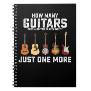 Hoeveel gitaren heeft een gitarist nodig Gewoon op Notitieboek