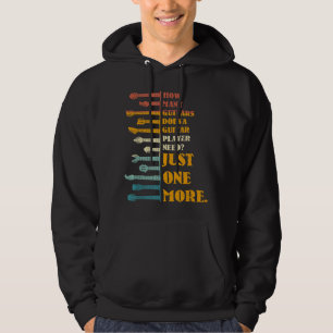 Hoeveel gitaren heeft een speler nodig hoodie