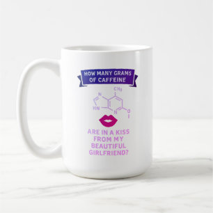Hoeveel gram cafeïne zit er in een kus van mijn koffiemok