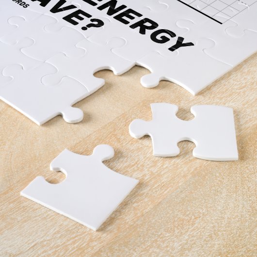 Hoeveel gratis energie heb je? (Grafiek) Legpuzzel (Zijkant)