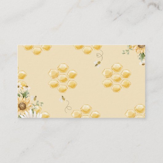 Hoeveel gummy beren baby shower game informatiekaartje (Achterkant)