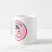 hoeveel hebben we ? Mustache en bovenste hoed Koffiemok (Voorkant links)