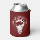 Hoeveel honden duurt het? Koelbox Blikjeskoeler (Blikje Voorkant)