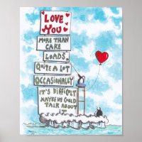 Hoeveel hou ik van je Poster