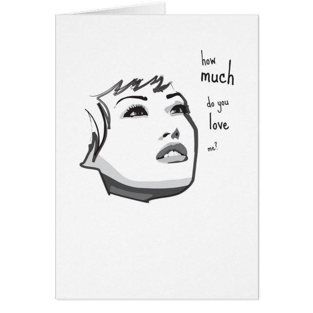 Hoeveel hou je van me? (Voorkant)