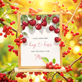 Hoeveel Hugs & Kisses Cherry Vrijgezellenfeest spe Poster