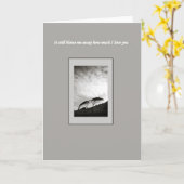 Hoeveel I van u houdt Kaart (Gele Bloem)