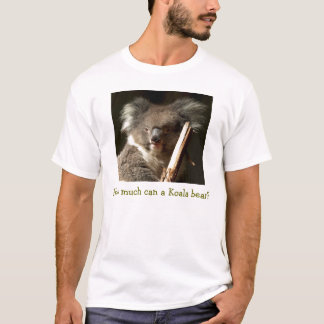 Hoeveel kan een Koala-beer? T-shirt