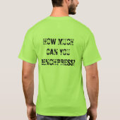 HOEVEEL KAN JONGEREN? T-SHIRT (Achterkant)