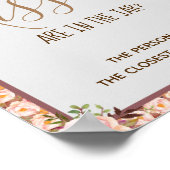 Hoeveel Kissers roze Vrijgezellenfeest spelcode Poster (Hoek)