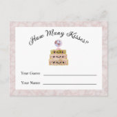 Hoeveel Kisses beantwoorden het thema van de Kaart (Voorkant)