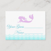 Hoeveel Kisses-kaart Informatiekaartje (Voorkant)