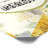 Hoeveel Kisses Vrijgezellenfeest Game Poster (Hoek)