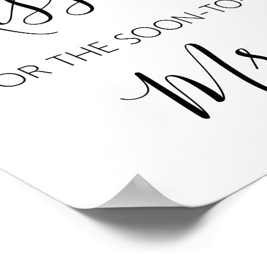 Hoeveel Kisses Vrijgezellenfeest Game Poster (Hoek)