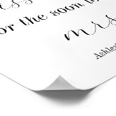 Hoeveel Kisses Vrijgezellenfeest Games Poster (Hoek)