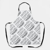 Hoeveel knopen kun je kennen? schort (Voorkant)