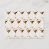 Hoeveel koffiebonen Espresso Martini Douche Informatiekaartje (Achterkant)