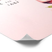 Hoeveel kurken wijn thema douche spel teken poster (Hoek)