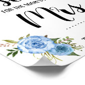 Hoeveel Kusjes voor de aanstaande mevrouw Shower B Poster (Hoek)