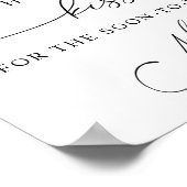 Hoeveel kusjes voor het bord van Mevrouw Poster (Hoek)