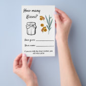 Hoeveel kussen? Bloemen - Game Flyer (Hand)
