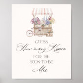 Hoeveel kussen Elegant Off The Market Briidal Poster (Voorkant)