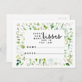 hoeveel kussen in het vrijgezellenfeest van de jar briefkaart (Voorkant / Achterkant)