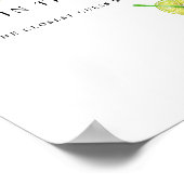 Hoeveel kussen Mexicaanse Fiesta Vrijgezellenfeest Poster (Hoek)