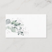 Hoeveel kussen om Mrs.-doucherekaart te worden Plaatskaartje (Achterkant)