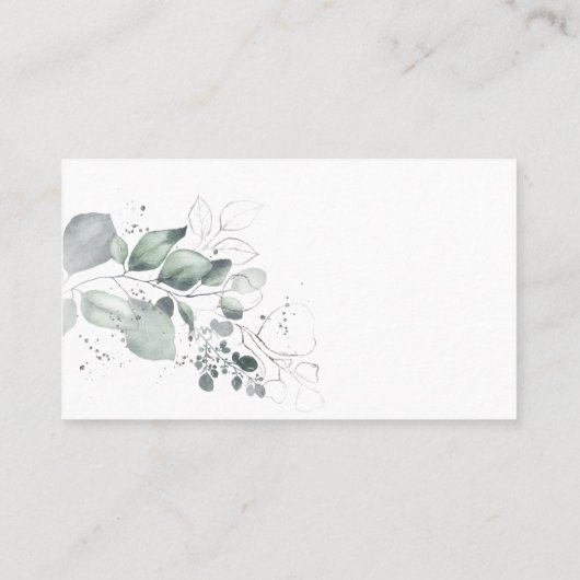 Hoeveel kussen om Mrs.-doucherekaart te worden Plaatskaartje (Achterkant)