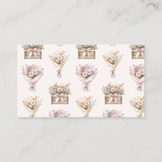 Hoeveel kussen vers van de markt Bloemen Informatiekaartje (Achterkant)