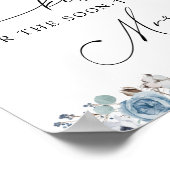 Hoeveel kussen voor de aanstaande mevrouw bord poster (Hoek)