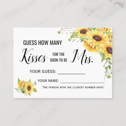Hoeveel kussen voor de binnenkort te worden Mrs. Plaatskaartje (Voorkant)